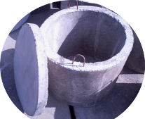 Dodatkowy kominek do szamba betonowego