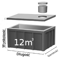 szamba betonowe ceny - 12 m3